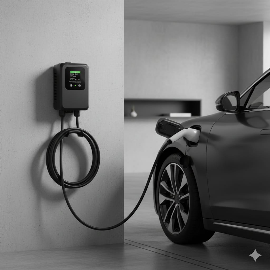 7KW 32Amp Wall Mount EV Charger